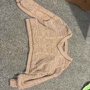 Cropped sweater